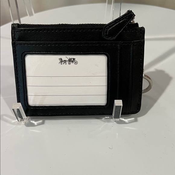 Coach Mini Skinny Signature Black Card Case - NWOT - Picture 8 of 10